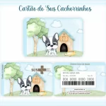 Cartao do sus Personalizado Cachorrinho