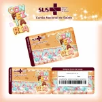 Cartao do sus Personalizado Confeitaria Png e Pdf