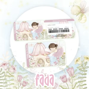 Cartao do sus Personalizado Fada Png