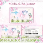 Cartao do sus Personalizado Jardim Png e Pdf