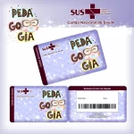 Cartao do sus Personalizado Pedagogia Png e Pdf
