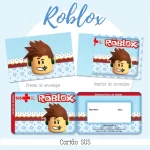 Cartao do sus Personalizado Roblox