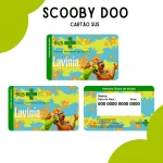 Cartao do sus Personalizado Scooby Doo