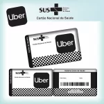 Cartao do sus Personalizado Uber Png e Pdf