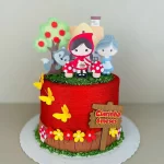 Chapeuzinho Vermelho Topo de Bolo Studio