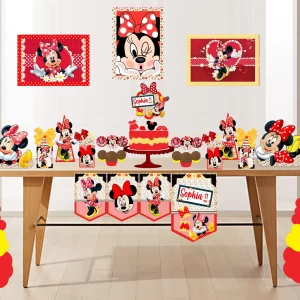 Aniversario da Minnie Vermelha Studio e Pdf