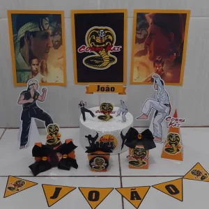 Decoracao Aniversario Cobra Kai Studio