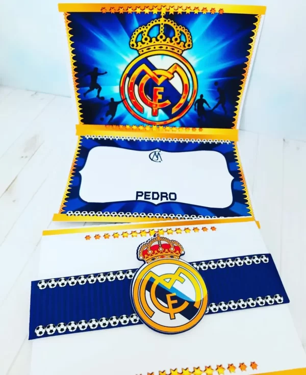Decoracao Aniversario Real Madrid Studio e Pdf - Imagem 3