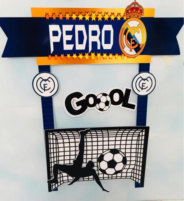 Decoracao Aniversario Real Madrid Studio e Pdf - Imagem 2