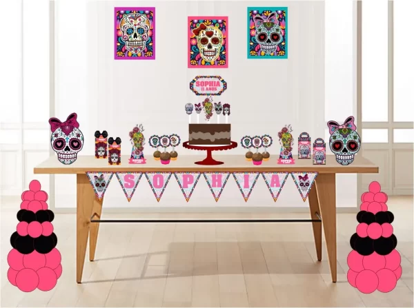 Decoração Caveira Mexicana Studio e Pdf
