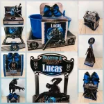 Decoração Festa Infantil Pantera Negra