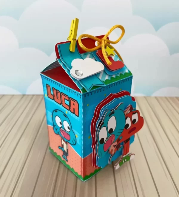 Decoração Gumball Studio, Png e Pdf