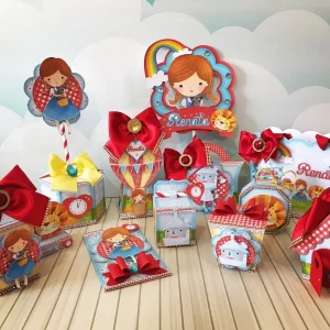 Decoração Mágico de Oz Studio, Png e Pdf