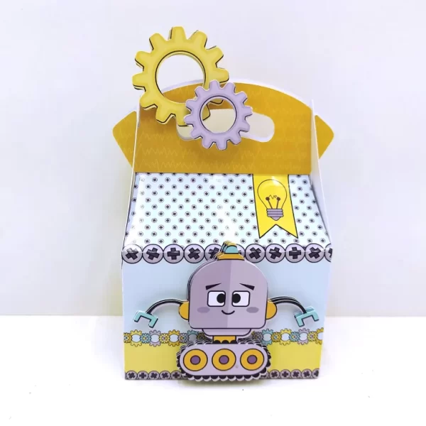 Decoração Robo Studio, Png e Pdf