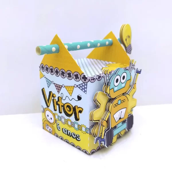 Decoração Robo Studio, Png e Pdf - Imagem 4