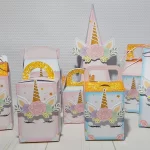 Decoração Unicornio Aniversario Studio e Pdf