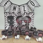 Decoracao de Festa Pantera Negra