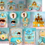 Decoração de Festa Reinado Studio e Pdf