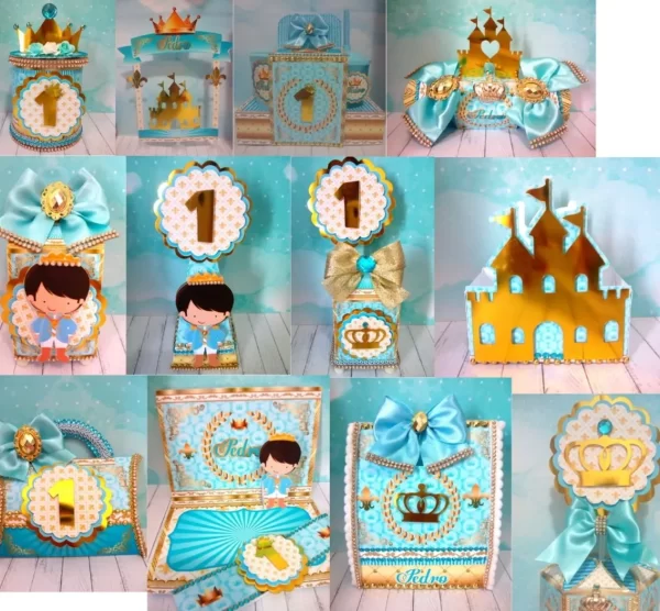 Decoração de Festa Reinado Studio e Pdf