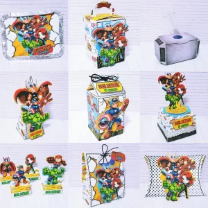 Decoracao de Festa os Vingadores