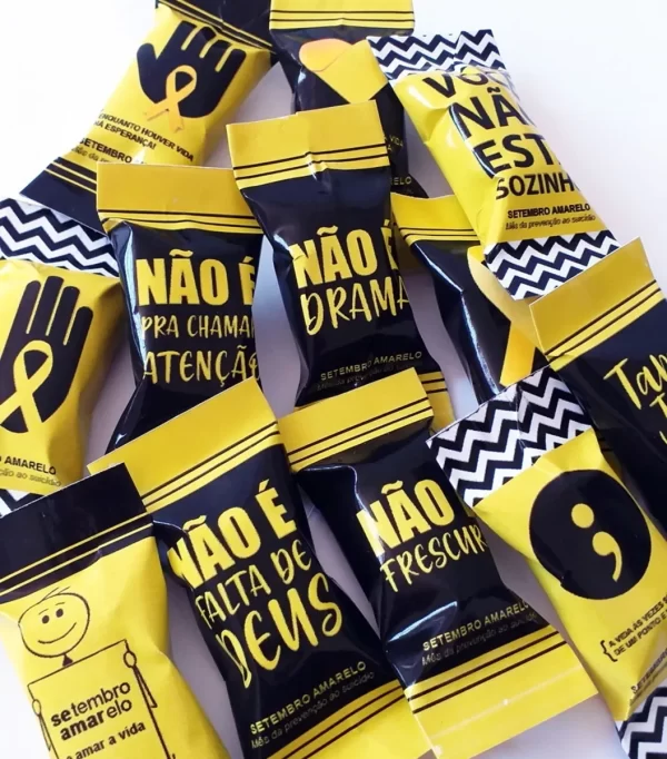 Embalagem Balas Setembro Amarelo Pdf e Png