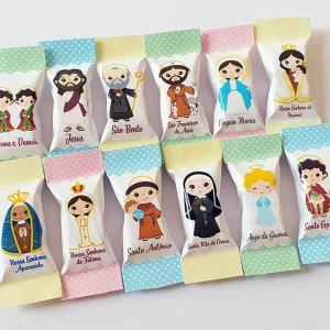 Embalagens Balas Santinhos Pdf e Png