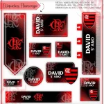 Etiqueta Escolar Flamengo Para Imprimir