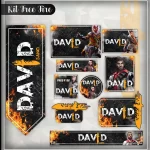 Etiqueta Escolar Free Fire Para Imprimir