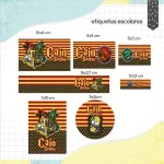 Etiqueta Escolar Harry Potter Para Imprimir