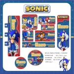 Etiqueta Escolar Para Imprimir Sonic