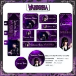 Etiqueta Escolar Personalizada Wandinha