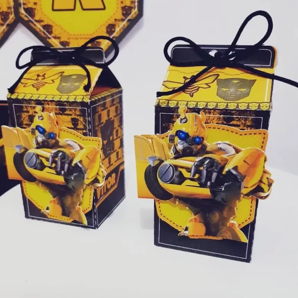 Festa Decoração Bumblebee Studio e Pdf - Imagem 2