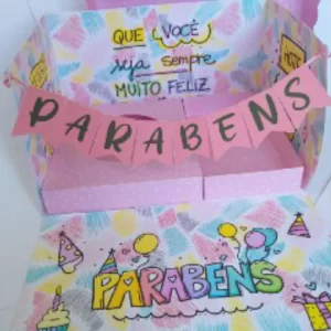 Festa Na Caixa Parabéns Studio