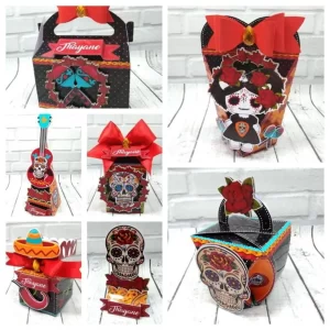 Festa Tema Caveira Mexicana Studio e Pdf