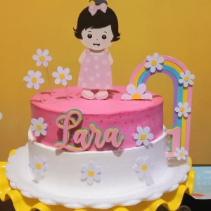 Festa Topper Bolo Margarida Studio