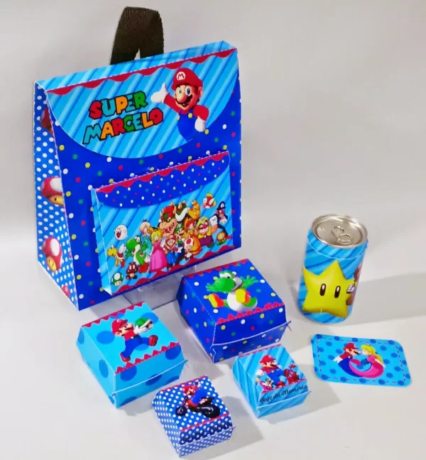 Mochila do Super Mario Studio e Pdf