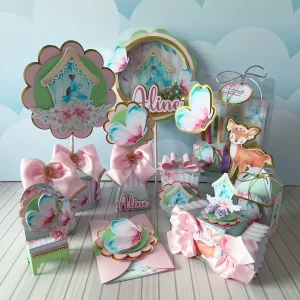 Painel Jardim Encantado Studio, Png e Pdf