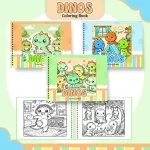 Livro Dinossauro Para Colorir Pintar Pdf