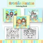 Livro de Colorir Cristão Menino Pintar Pdf