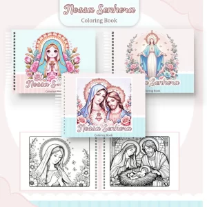 Livro de Colorir Nossa Senhora Pintar Pdf