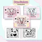 Livro de Colorir Panda Pintar Pdf