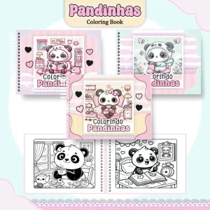 Livro de Colorir Panda Pintar Pdf
