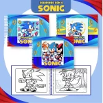 Livro de Colorir Sonic Para Imprimir Pdf