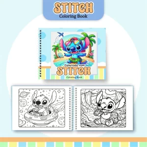 Livro de Colorir Stitch Pintar Pdf