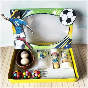 Mini Confeiteiro Futebol Studio, Png e Pdf