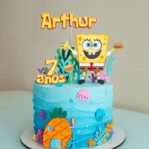 Modelos de Bolo do Bob Esponja Studio