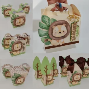 Aniversario Safari Menino Studio e Pdf