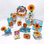 Enfeite de Mesa Girassol Studio e Pdf