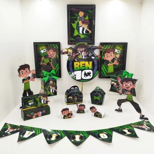 Tema Aniversário Ben 10 Studio e Pdf