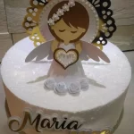 Tema Topo Batizado Menina Studio